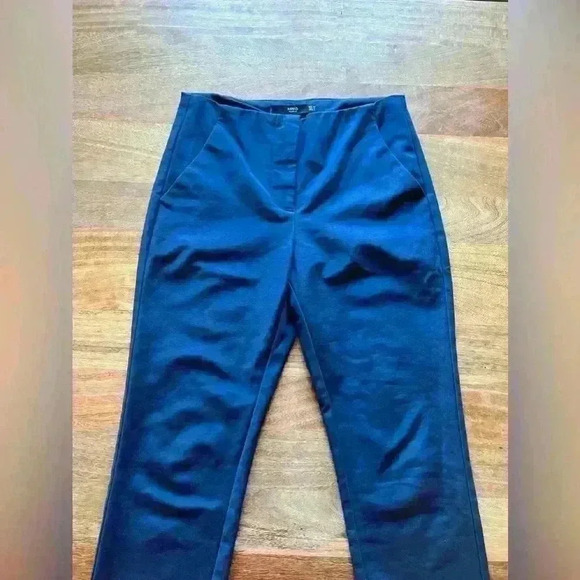 Mango Basics Navy Blue Suit Pants | 2 | Tailored Trouser Pants - Picture 2 of 10